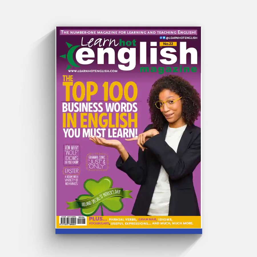 Learn Hot English – Issue 226, March 2021