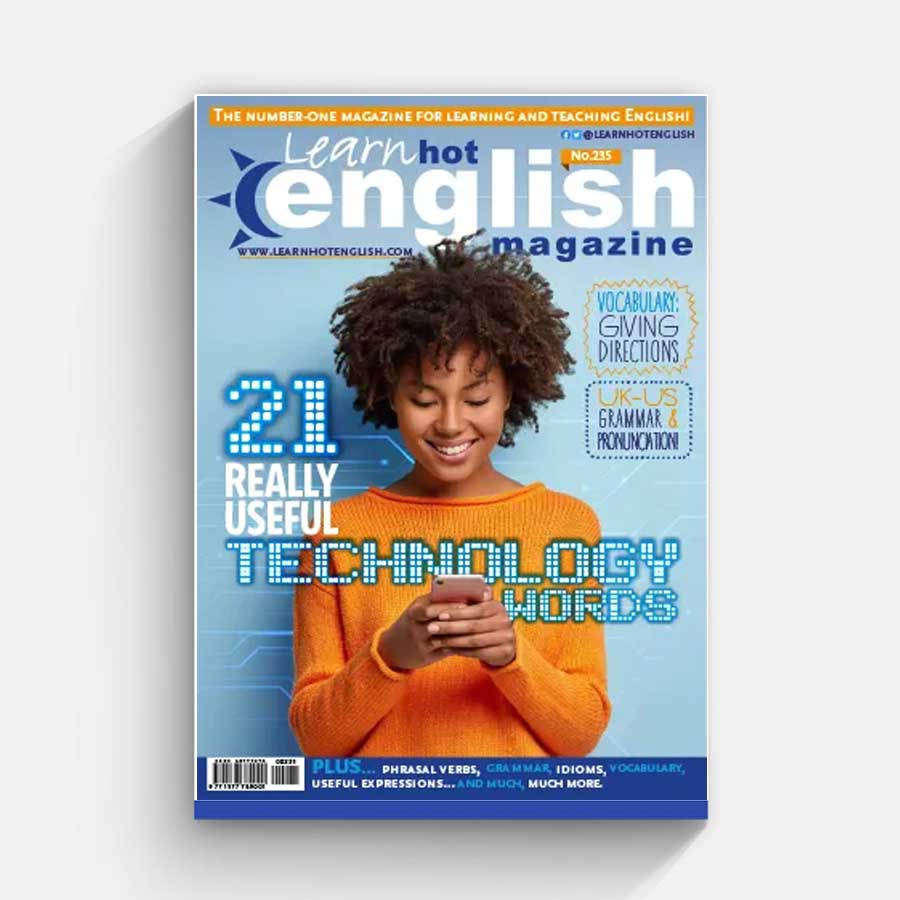 Learn Hot English – Issue 235, December 2021