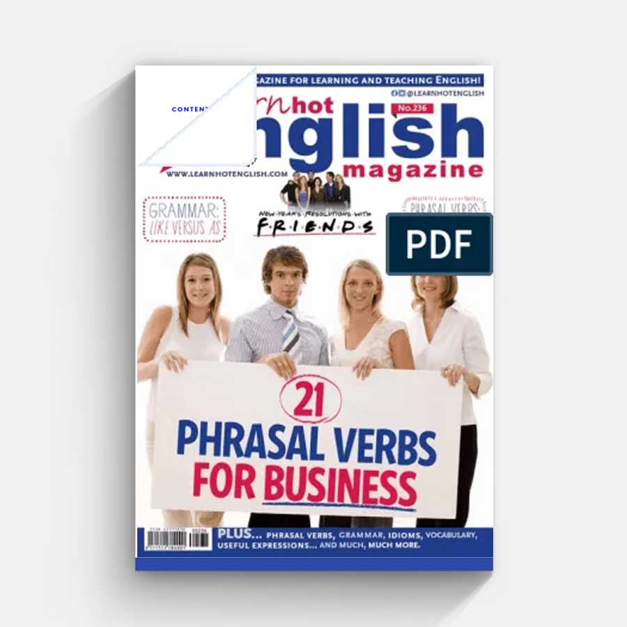 Learn Hot English – Issue 236, January 2022
