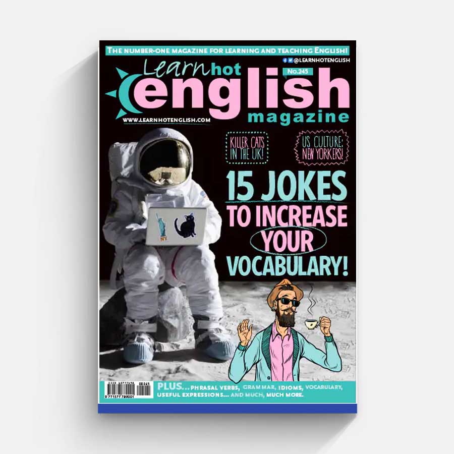 Learn Hot English – Issue 245, October 2022