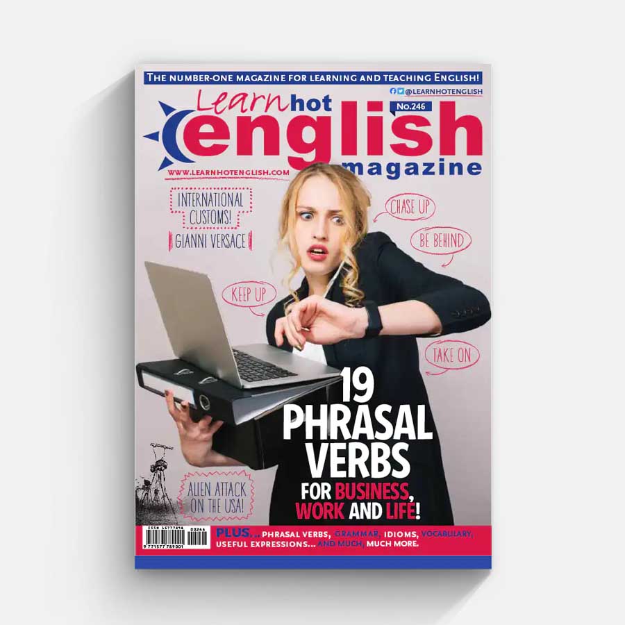 Learn Hot English – Issue 246, November 2022