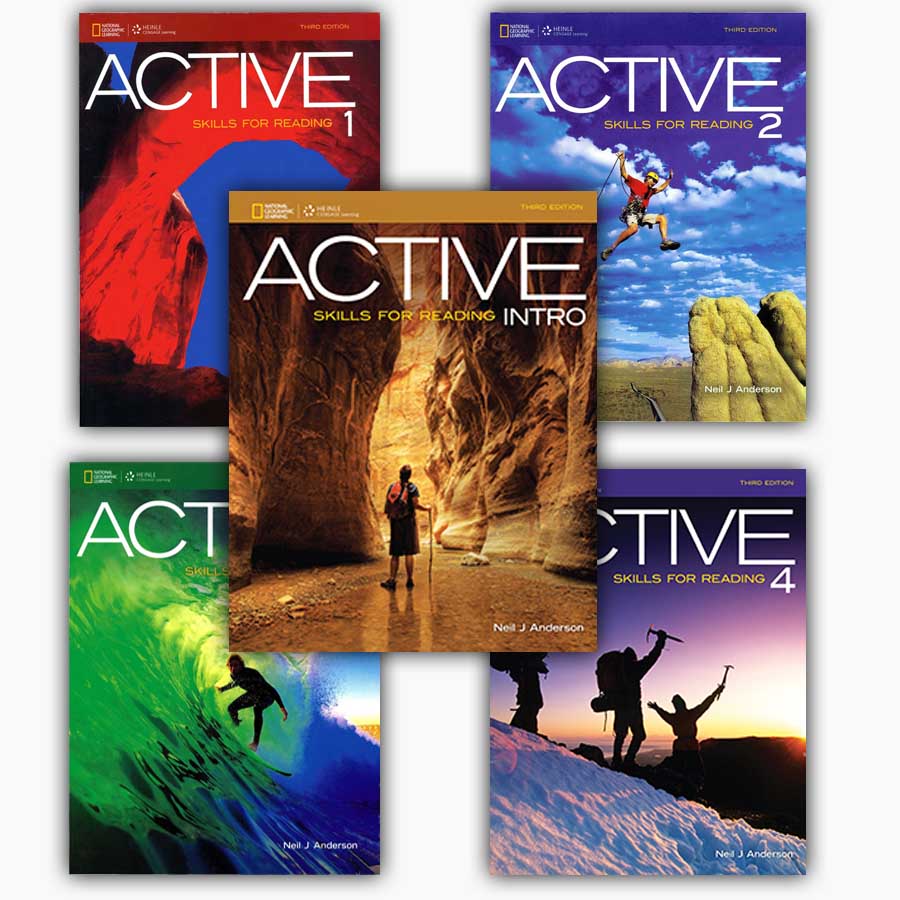 Download trọn bộ Active Skills For Reading intro, 1, 2, 3, 4