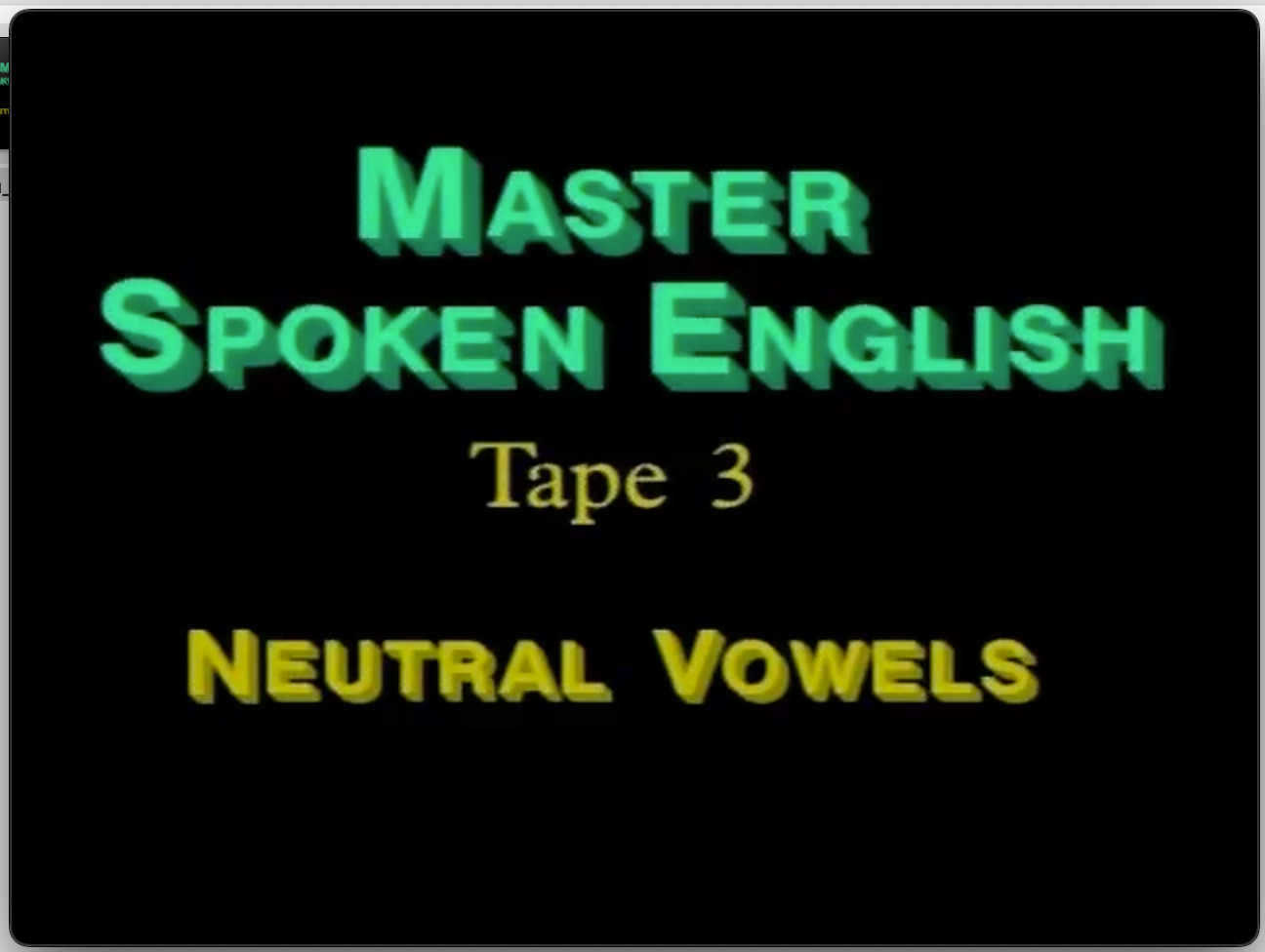 download Master Spoken English DVDs