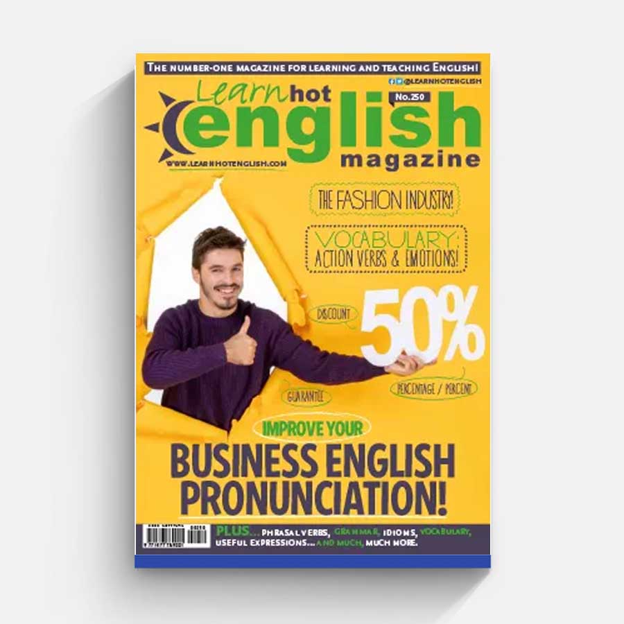 Learn Hot English – Issue 250, March 2023