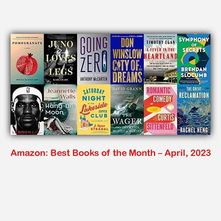 Amazon- Best Books of the Month – April, 2023