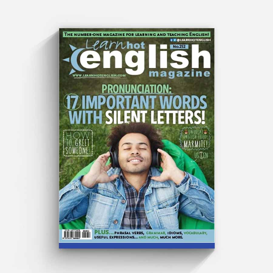 Learn Hot English – Issue 252, May 2023